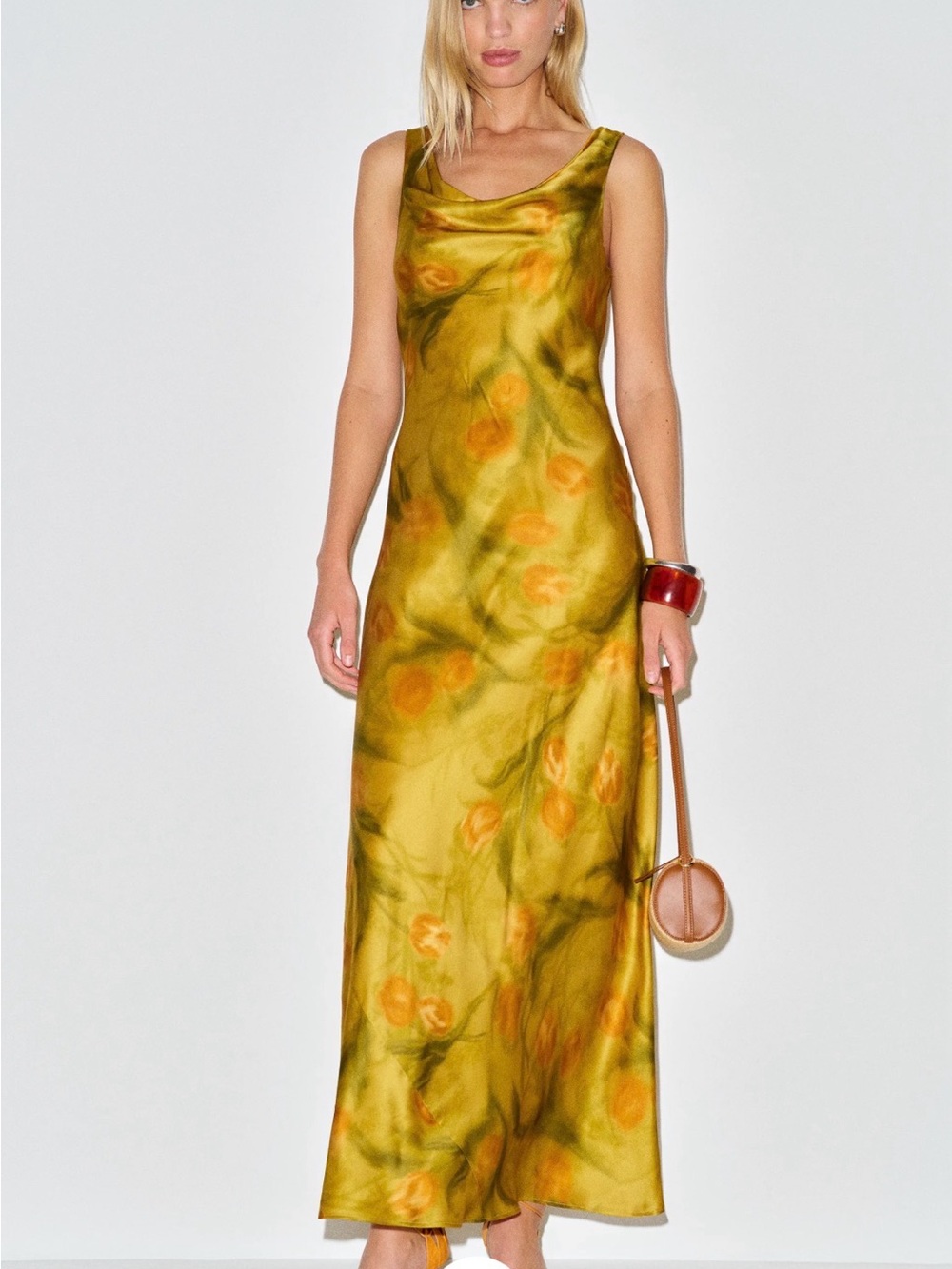 Reformation Annabelle Silk Dress